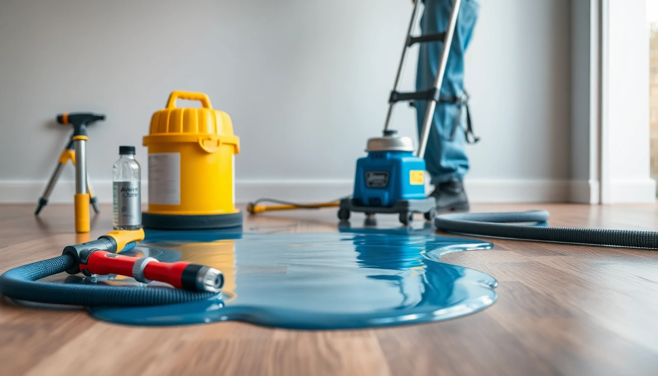 Hardwood Floor Water Removal